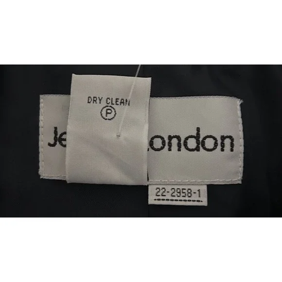 Jessica London Women's NEW 20 W Black Double-Breasted Career Blazer-019 - Picture 11 of 14